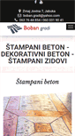 Mobile Screenshot of bobangradi.rs